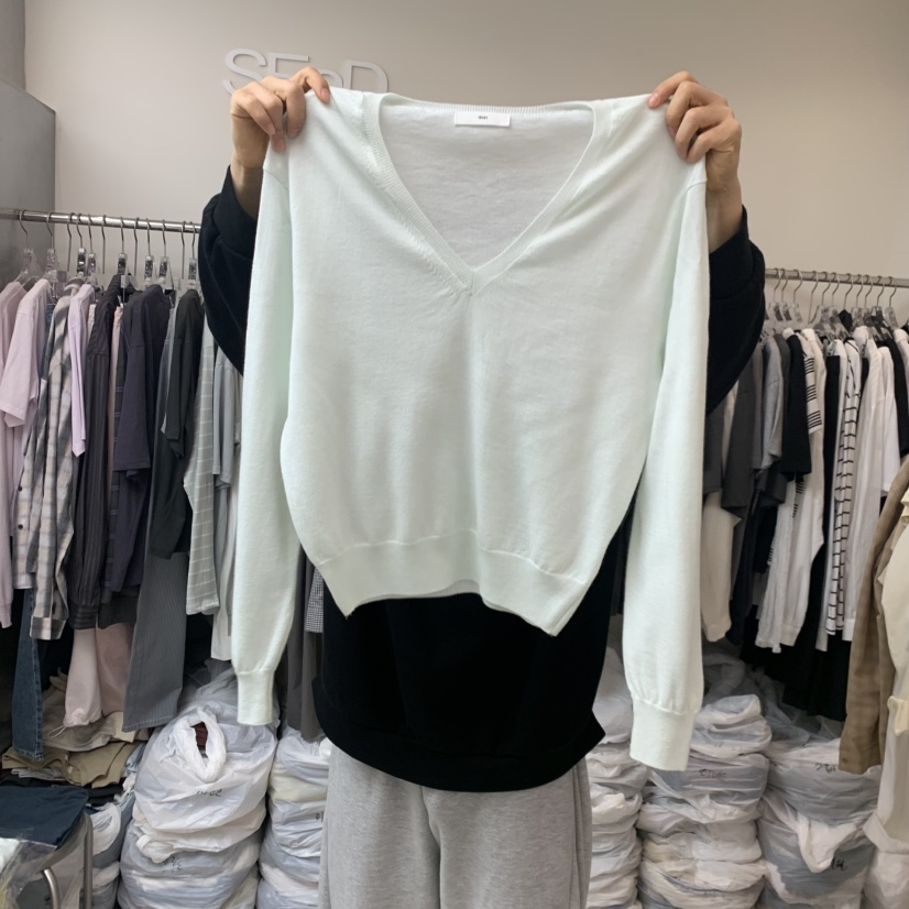 LEESEED-A韓國直郵女裝新款時尚人氣熱賣26春夏職業針織衫SEeD/LEESEED針織衫圖色3