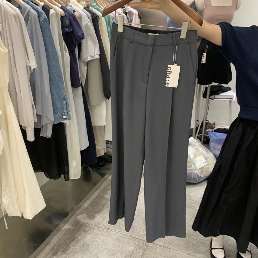 CHAE韓國東大門代購女裝新品時尚職業休閑人氣熱賣休閑褲CHAE休閑褲圖色2