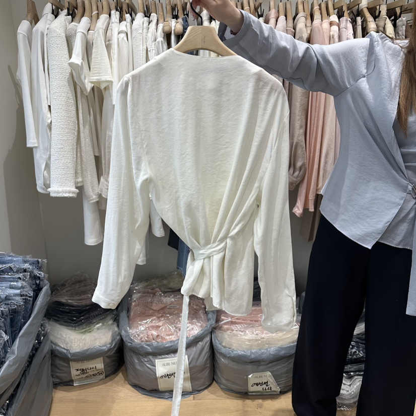 aube nunt韓國代購女士新款推薦職業熱賣時尚襯衫蕾絲衫aube nunt襯衫/蕾絲衫