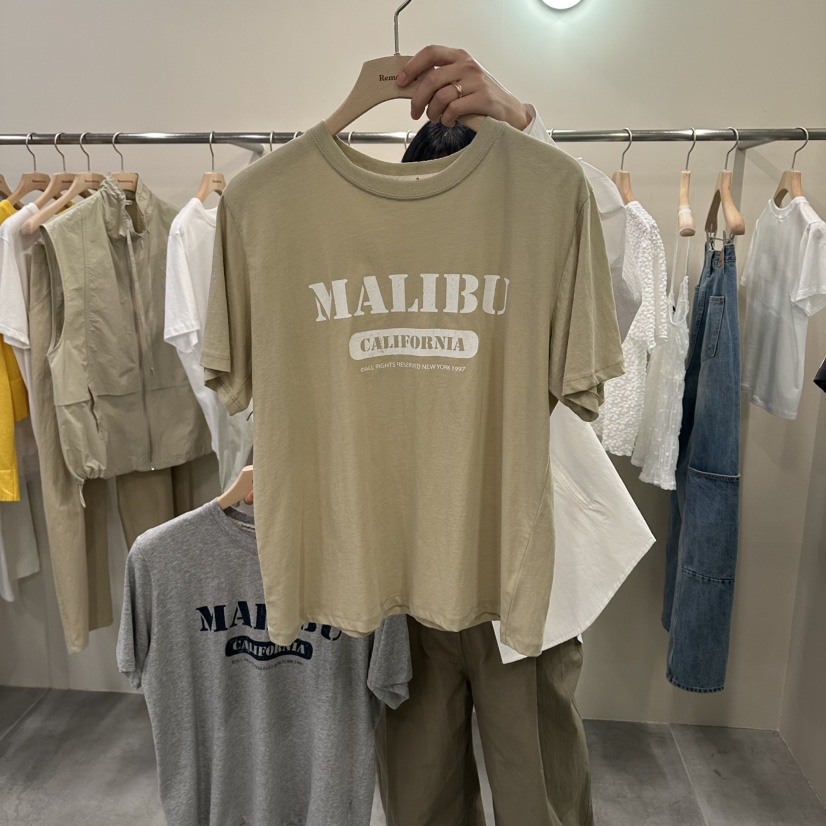 URBANSTORY/REMAKING韓國代購女士新品26春夏推薦熱賣T恤Remaking/URBANSTORYT恤圖色3