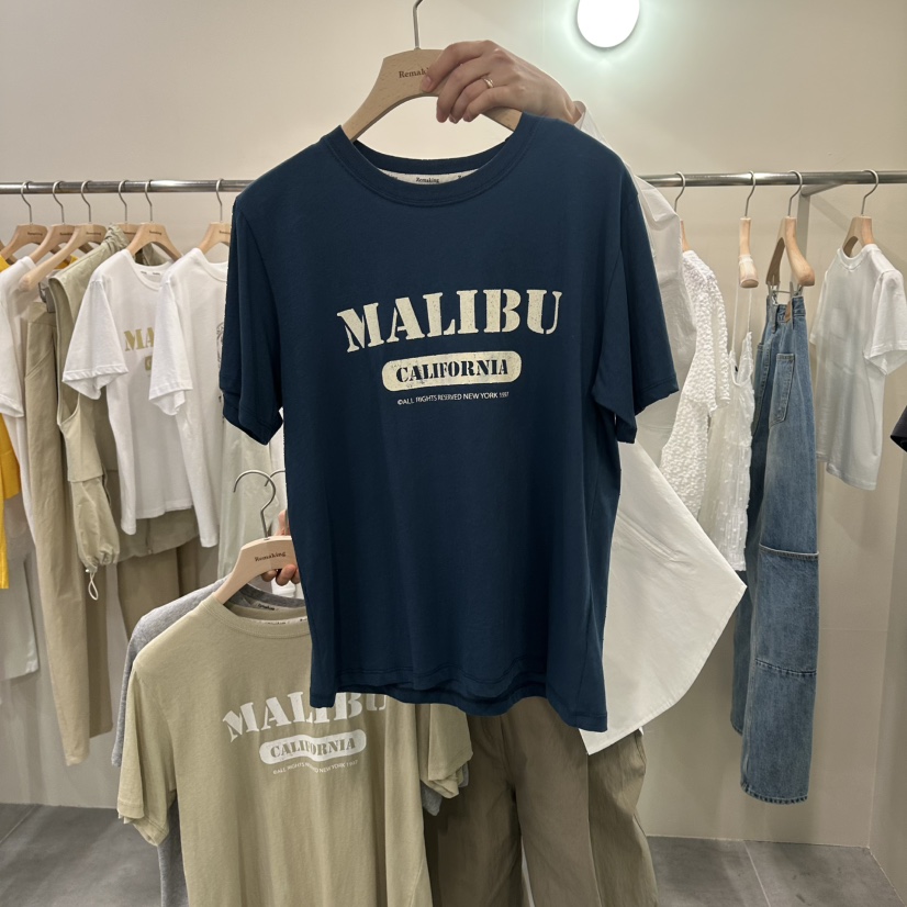 URBANSTORY/REMAKING韓國代購女士新品26春夏推薦熱賣T恤Remaking/URBANSTORYT恤圖色4