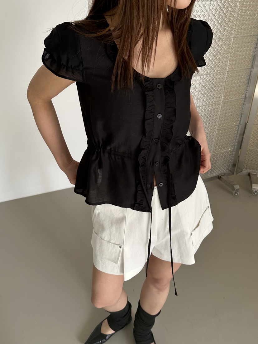 VIVE韓國東大門直郵女士新款時尚職業人氣推薦襯衫蕾絲衫VIVE襯衫/蕾絲衫