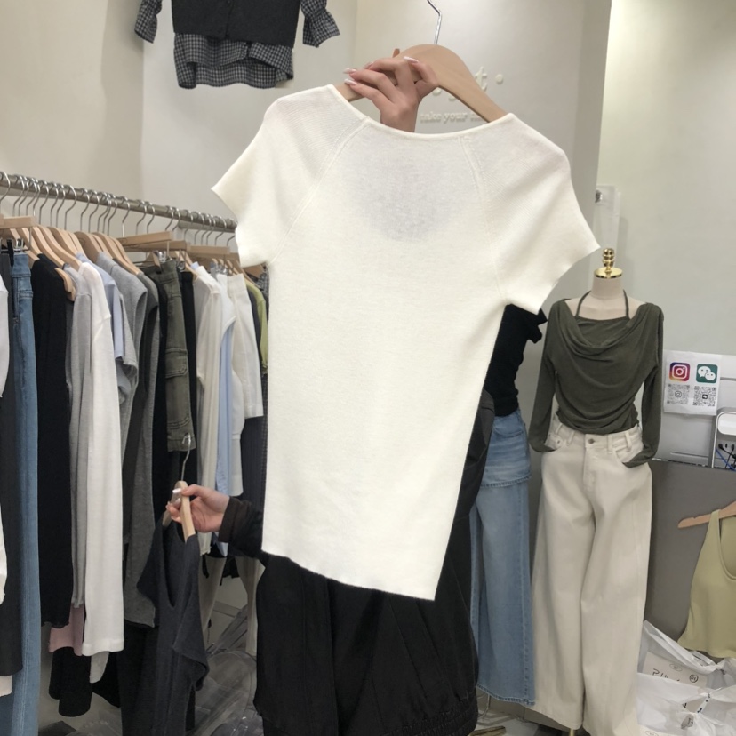 TAKE YOUE TIME韓國東大門代購女裝新品26春夏T恤修身圓領TAKE YOUE TIMET恤