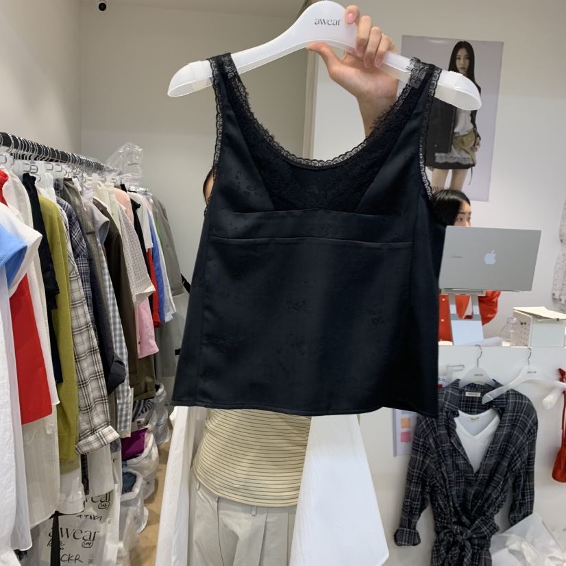 RUMIRU/AWEAR韓國直郵女裝新款26春夏人氣職業休閑吊帶背心awear/RUMIRU吊帶/背心圖色1