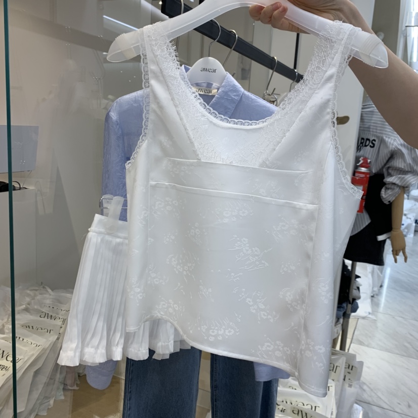 RUMIRU/AWEAR韓國直郵女裝新款26春夏人氣職業休閑吊帶背心awear/RUMIRU吊帶/背心圖色2