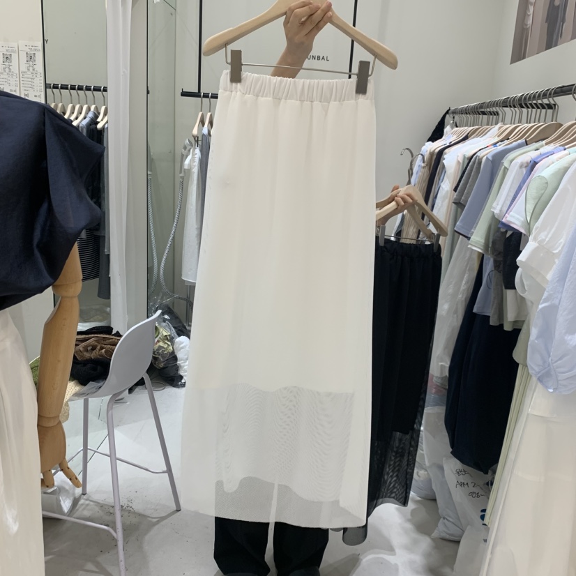 YUNBAL韓國直郵實拍女裝新品休閑熱賣推薦人氣職業26春夏長裙YUNBAL長裙