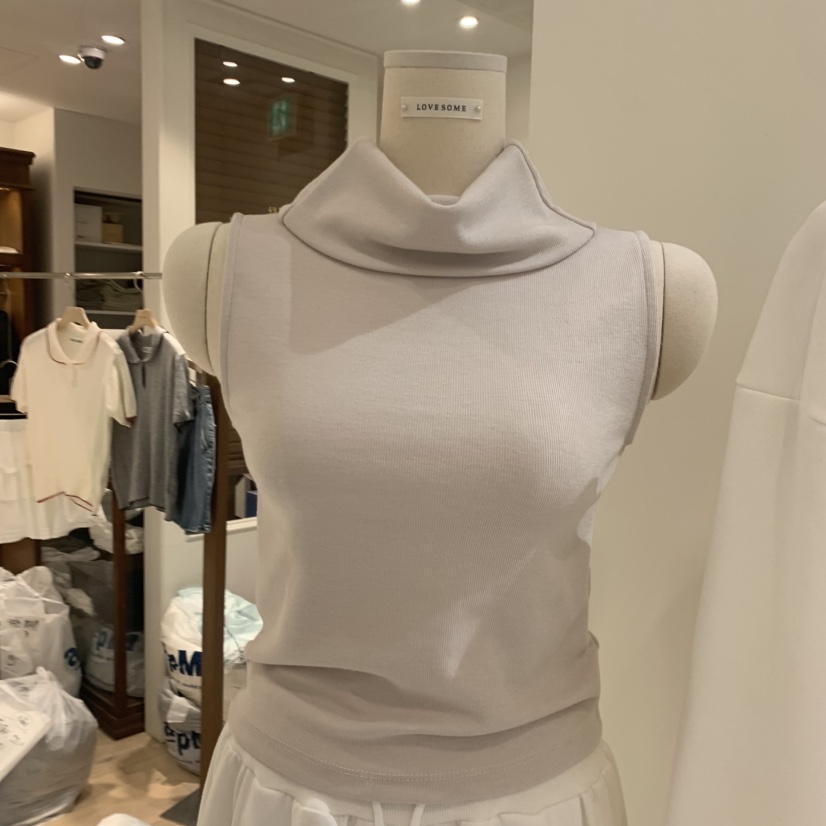 LOVE SOME韓國代購女士新品休閑推薦熱賣26春夏吊帶背心LOVE SOME吊帶/背心圖色1