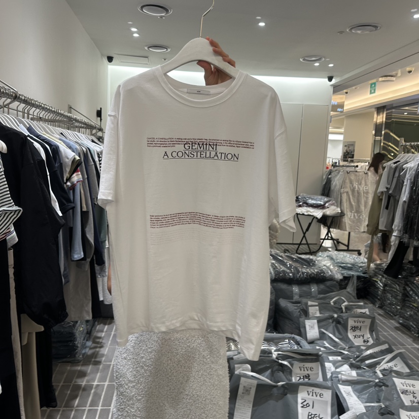 VIVE韓國代購女裝新款休閑人氣職業推薦時尚26春夏熱賣T恤VIVET恤圖色1