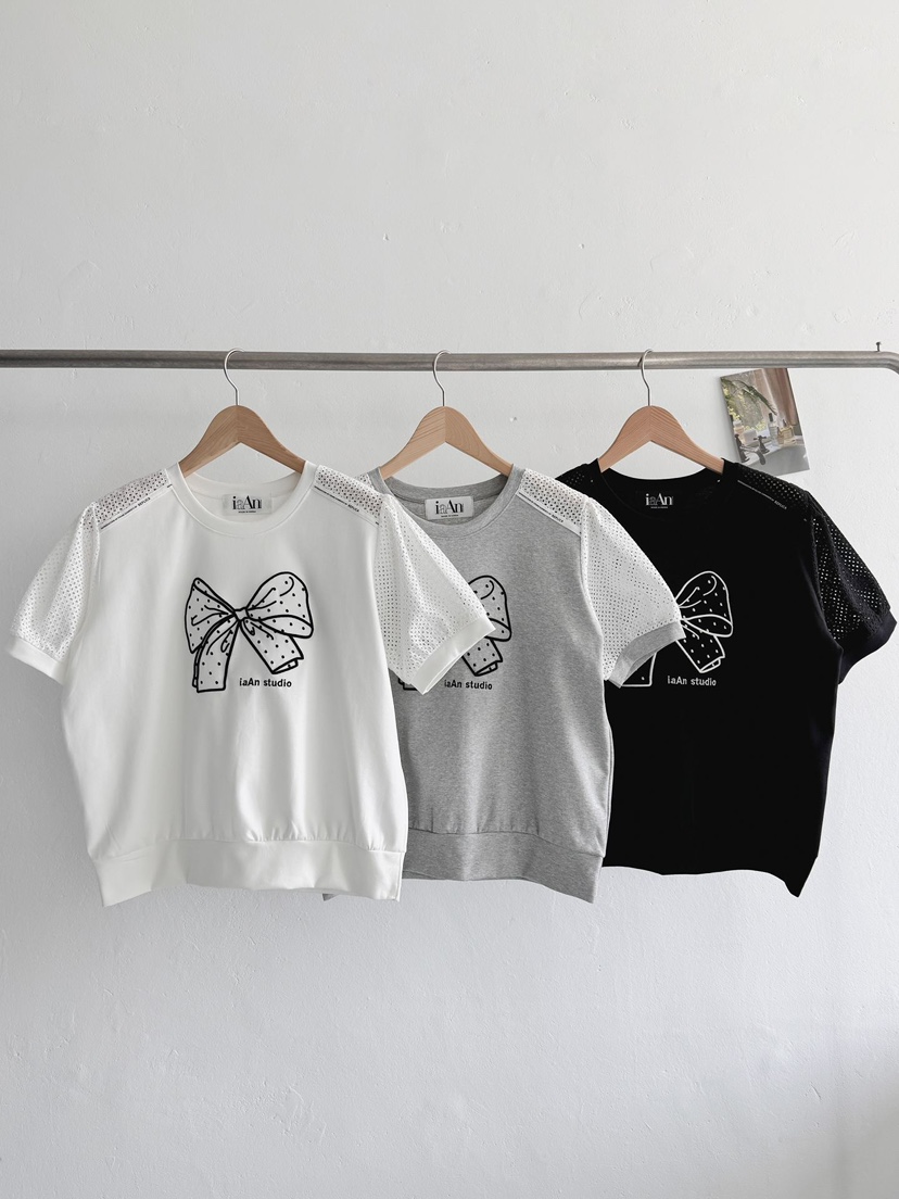 IAAN韓國直郵女裝新品休閑職業人氣推薦26春夏熱賣時尚T恤iaAnT恤