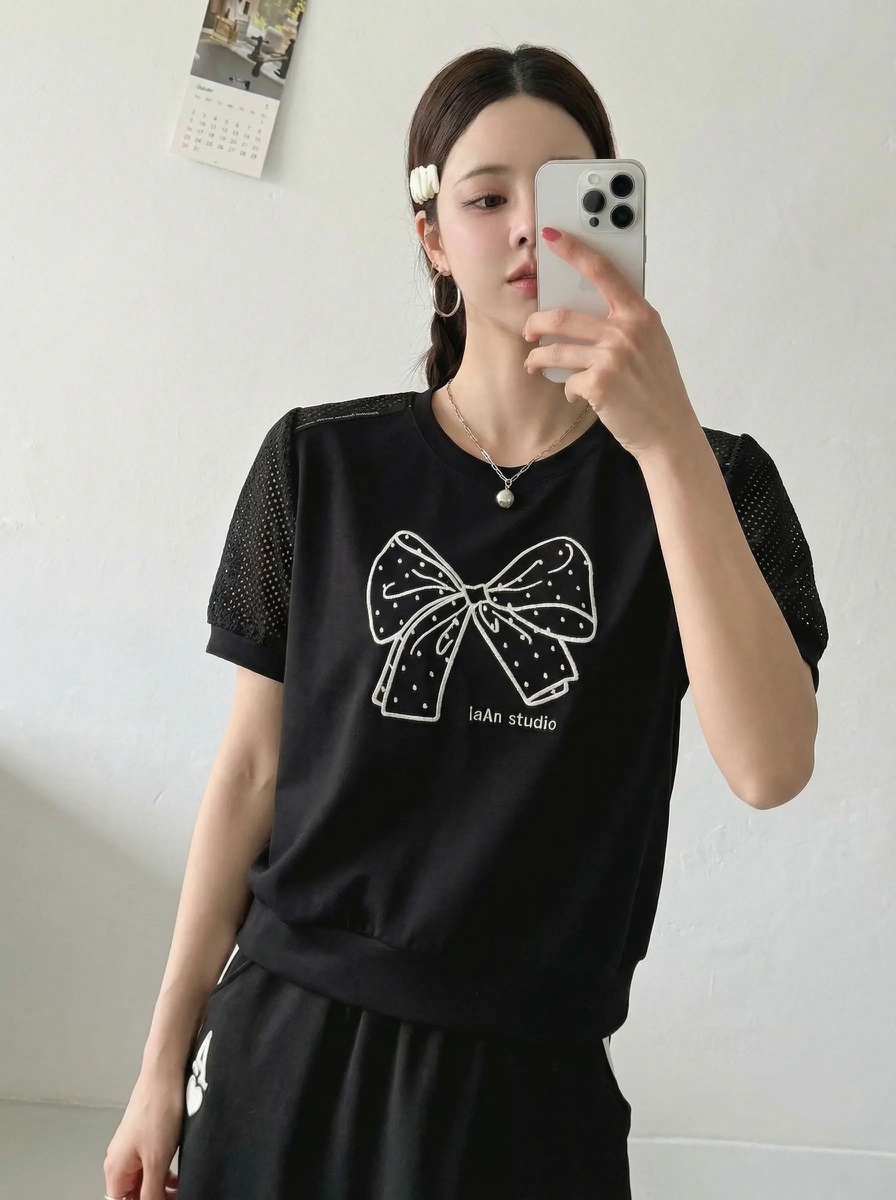 IAAN韓國直郵女裝新品休閑職業人氣推薦26春夏熱賣時尚T恤iaAnT恤