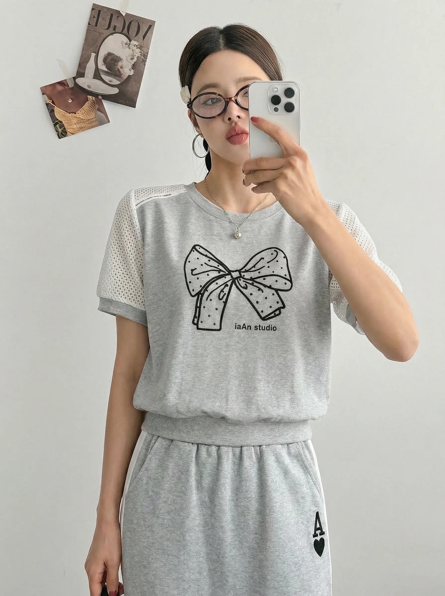 IAAN韓國直郵女裝新品休閑職業人氣推薦26春夏熱賣時尚T恤iaAnT恤