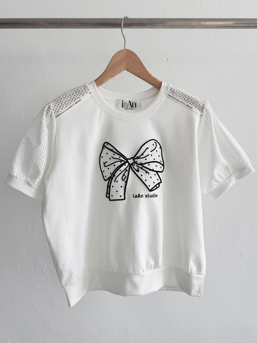 IAAN韓國直郵女裝新品休閑職業人氣推薦26春夏熱賣時尚T恤iaAnT恤圖色1