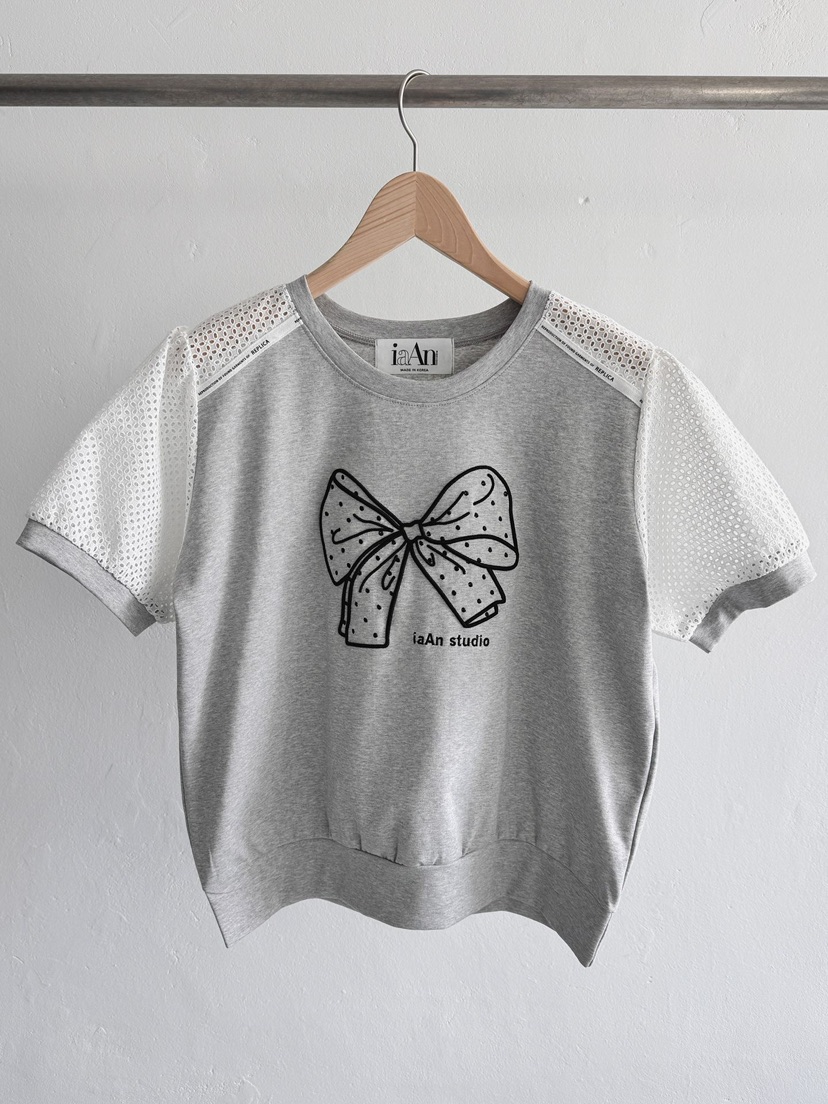 IAAN韓國直郵女裝新品休閑職業人氣推薦26春夏熱賣時尚T恤iaAnT恤圖色2