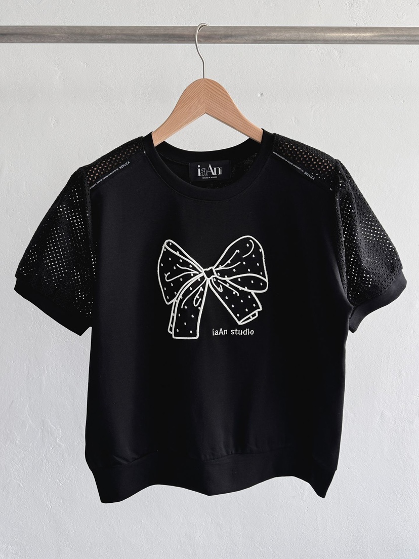 IAAN韓國直郵女裝新品休閑職業人氣推薦26春夏熱賣時尚T恤iaAnT恤圖色3