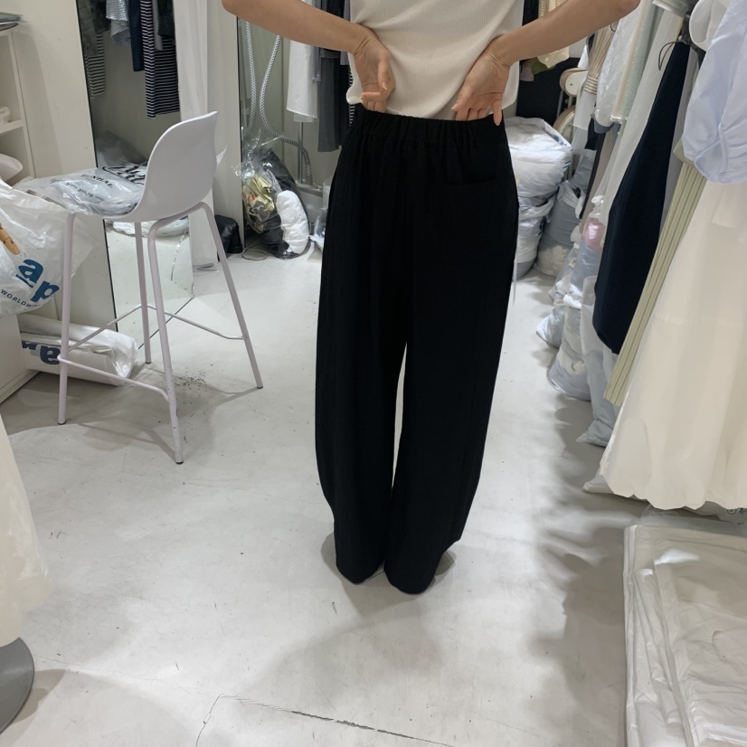 YUNBAL韓國代購女士新款職業26春夏休閑人氣時尚休閑褲透明YUNBAL休閑褲