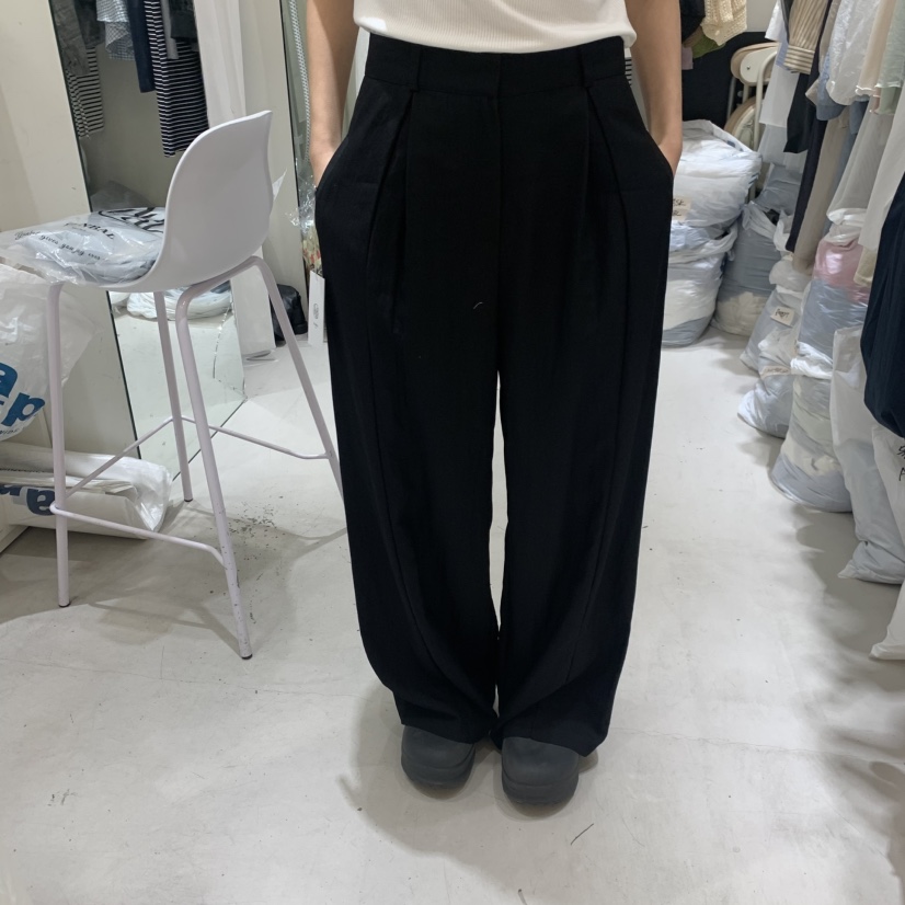 YUNBAL韓國代購女士新款職業26春夏休閑人氣時尚休閑褲透明YUNBAL休閑褲圖色2