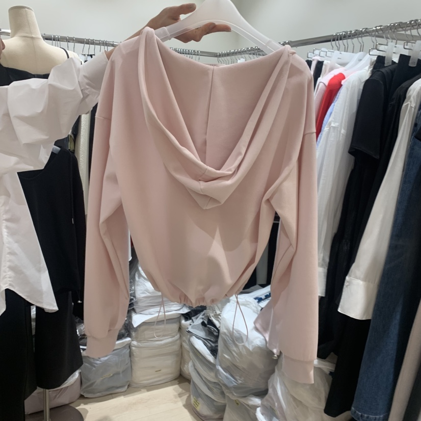 LOVE SOME韓國東大門代購女士新款時尚26春夏衛衣連帽衫LOVE SOME衛衣