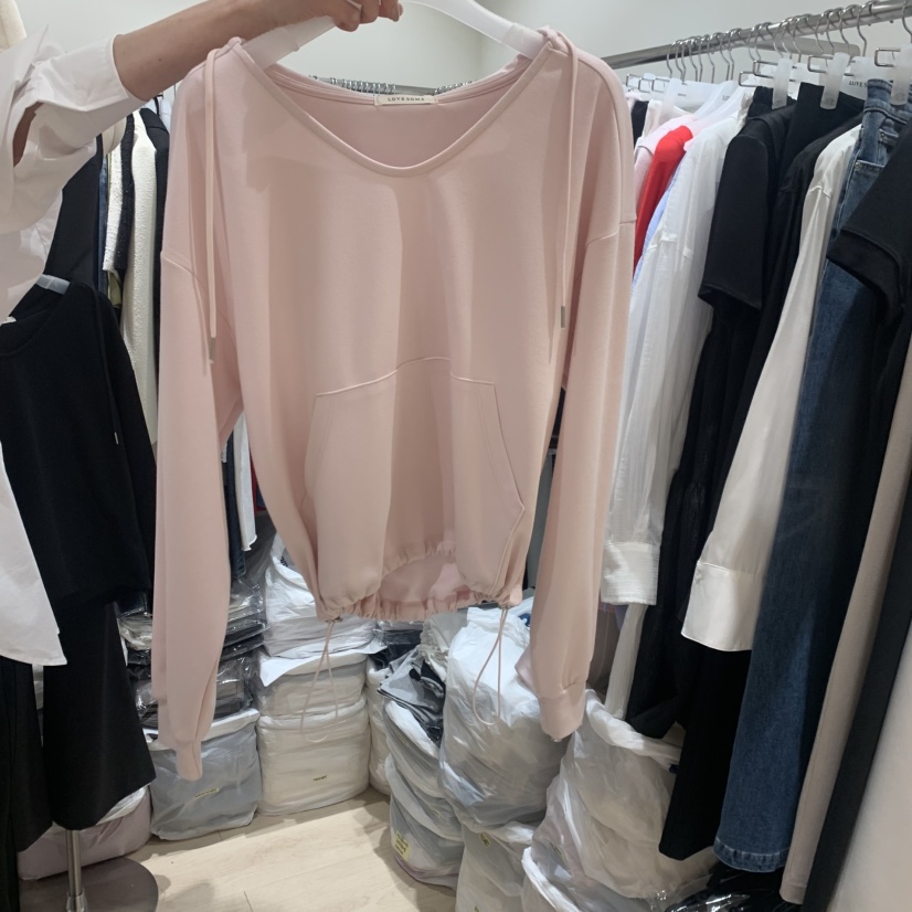 LOVE SOME韓國東大門代購女士新款時尚26春夏衛衣連帽衫LOVE SOME衛衣圖色2