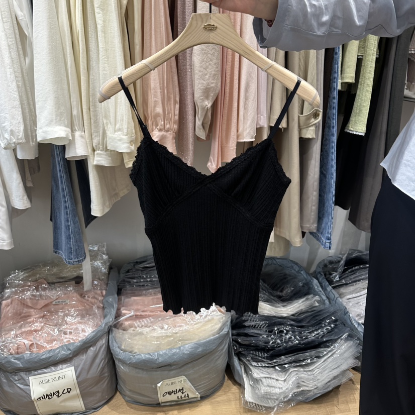 aube nunt韓國東大門直郵女裝新款職業休閑熱賣吊帶背心aube nunt吊帶/背心圖色4