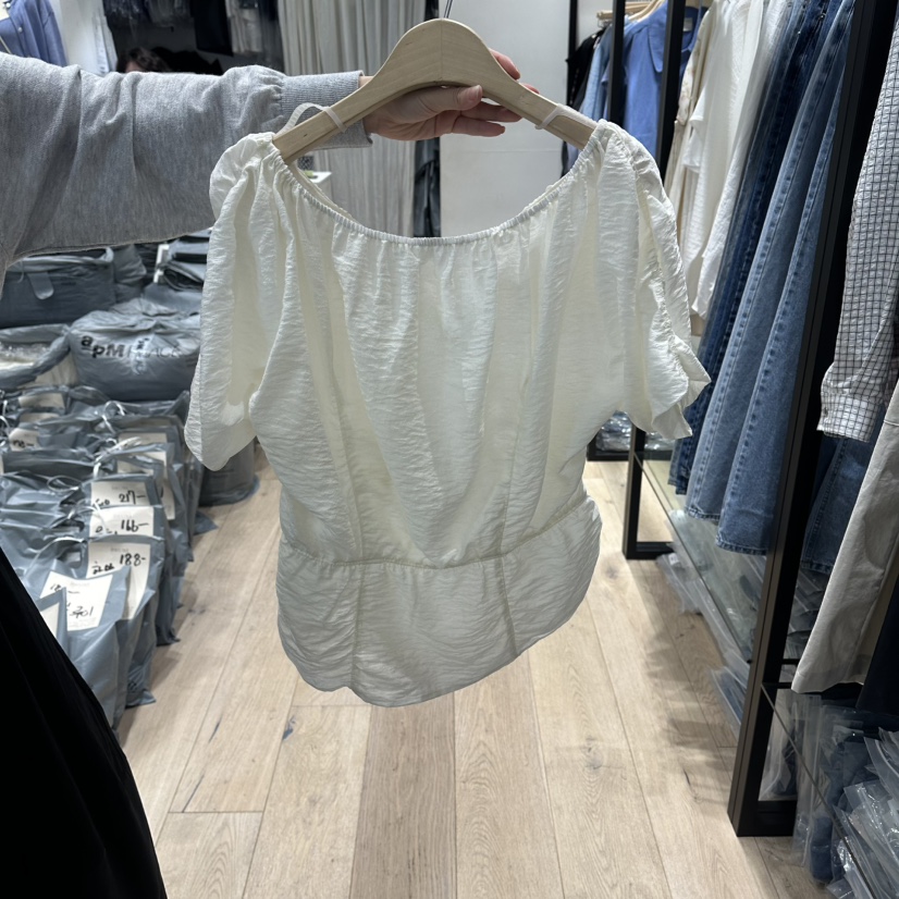 BRUNI/RICOTTA韓國直郵女士新品推薦休閑人氣襯衫蕾絲衫BRUNI/RICOTTA襯衫/蕾絲衫