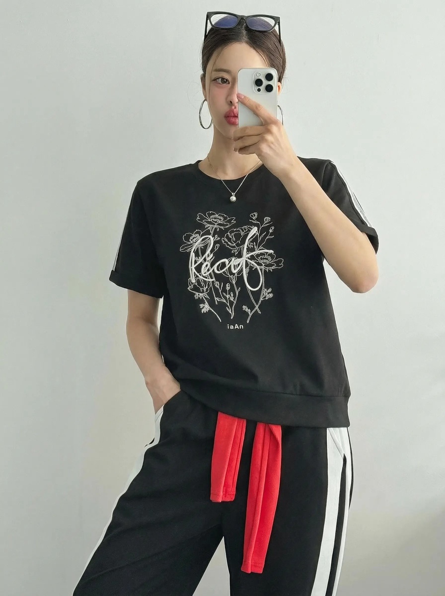 IAAN韓國代購女士新款職業休閑時尚推薦人氣26春夏熱賣T恤iaAnT恤