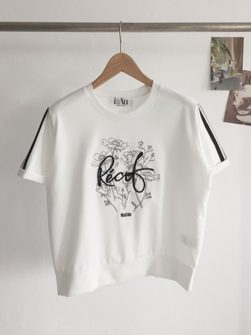 IAAN韓國代購女士新款職業休閑時尚推薦人氣26春夏熱賣T恤iaAnT恤圖色1