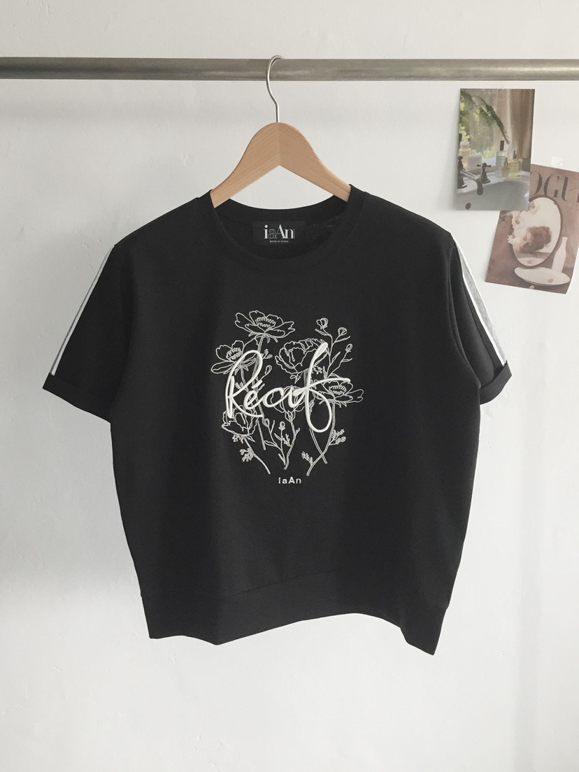 IAAN韓國代購女士新款職業休閑時尚推薦人氣26春夏熱賣T恤iaAnT恤圖色3