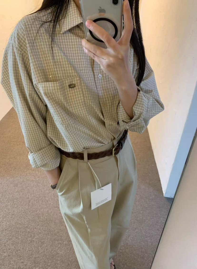 J CRANE-A韓國直郵實拍女士新款推薦人氣職業襯衫蕾絲衫J CRANE襯衫/蕾絲衫