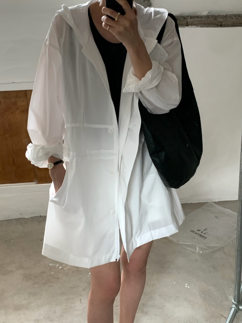 A Flan韓國東大門代購女士新品人氣時尚推薦熱賣夾克連帽AFN/FLAN EDITION夾克