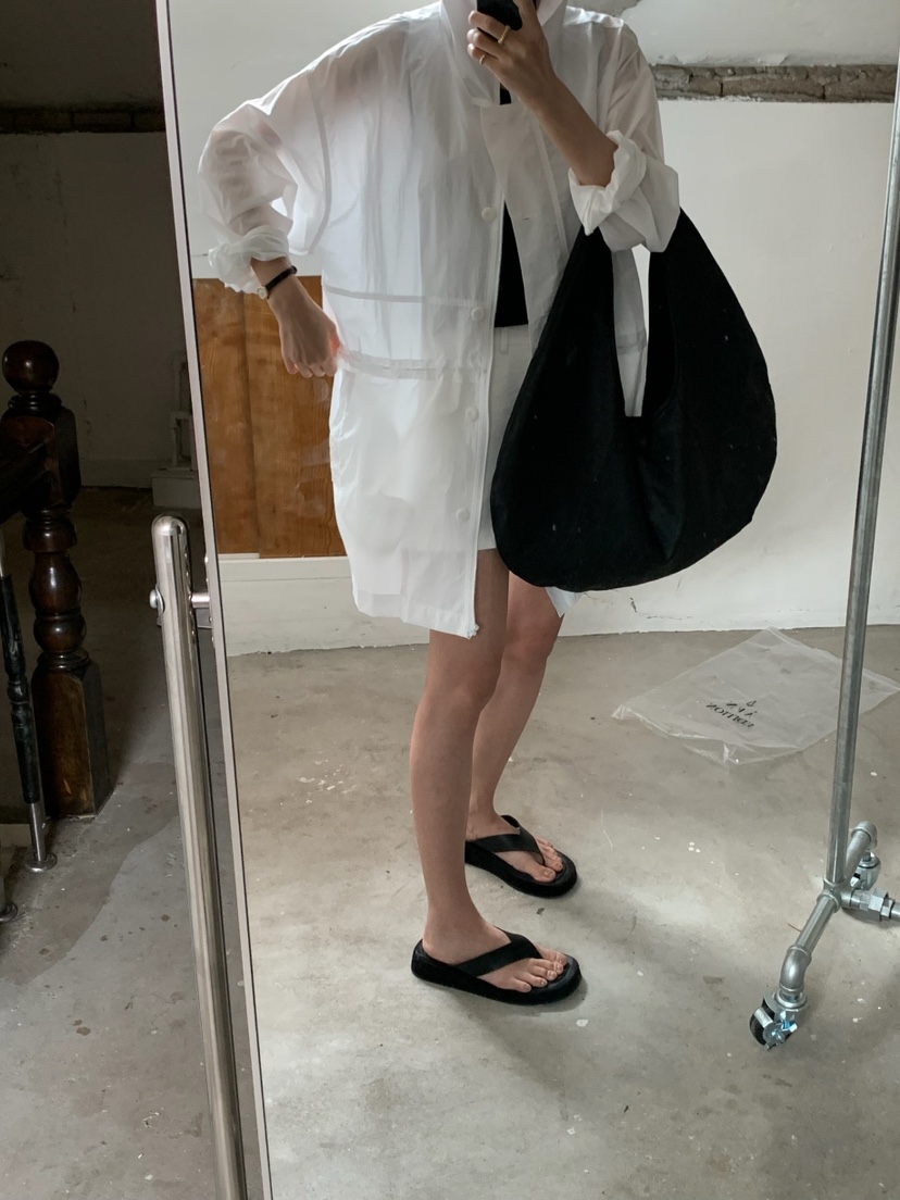 A Flan韓國東大門代購女士新品人氣時尚推薦熱賣夾克連帽AFN/FLAN EDITION夾克