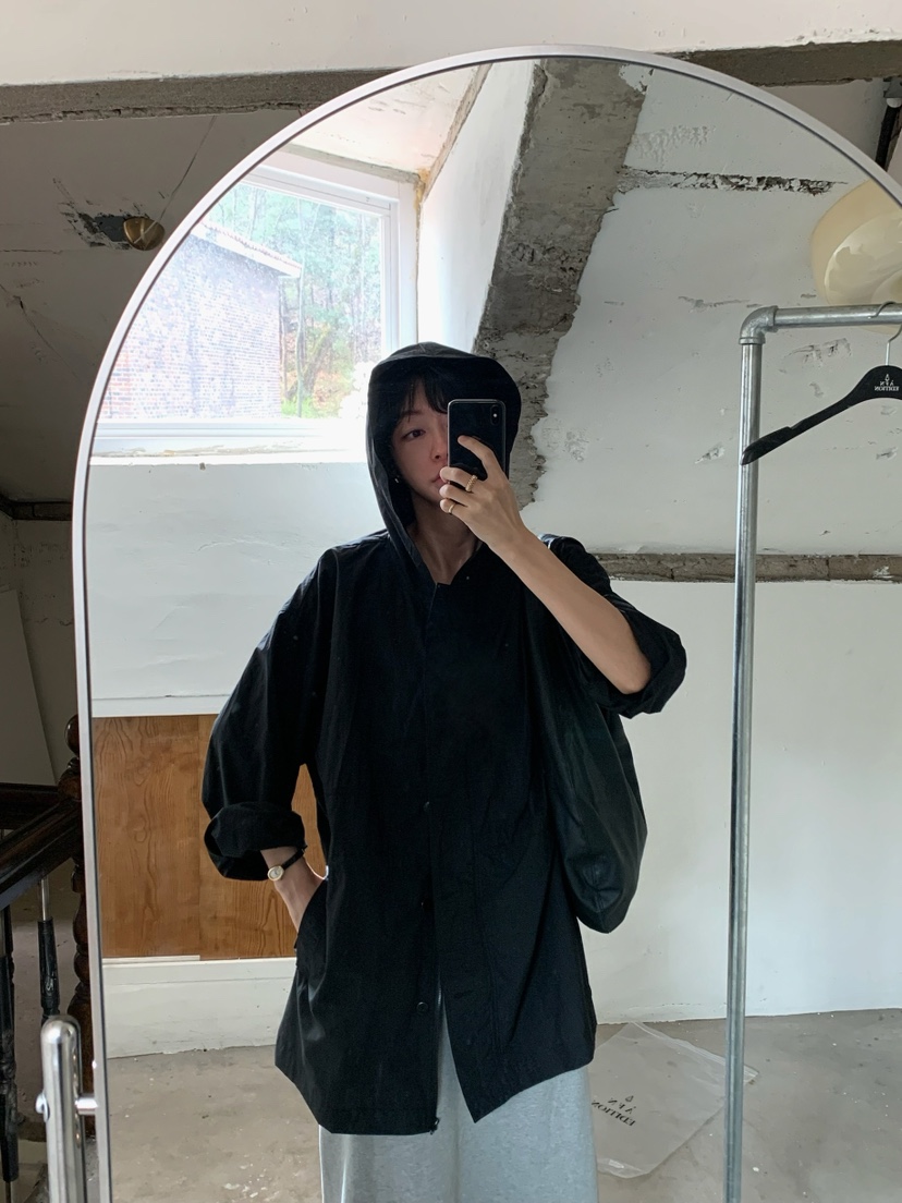 A Flan韓國東大門代購女士新品人氣時尚推薦熱賣夾克連帽AFN/FLAN EDITION夾克