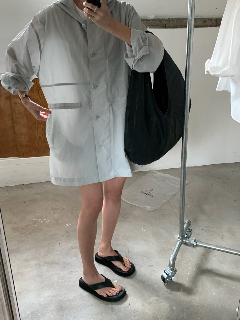 A Flan韓國東大門代購女士新品人氣時尚推薦熱賣夾克連帽AFN/FLAN EDITION夾克