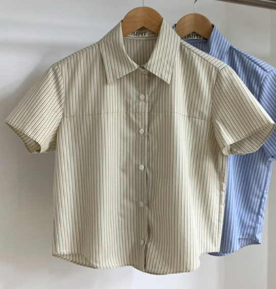 EOMPIT韓國直郵女裝新品職業熱賣26春夏時尚人氣襯衫蕾絲衫EOMPIT襯衫/蕾絲衫圖色2