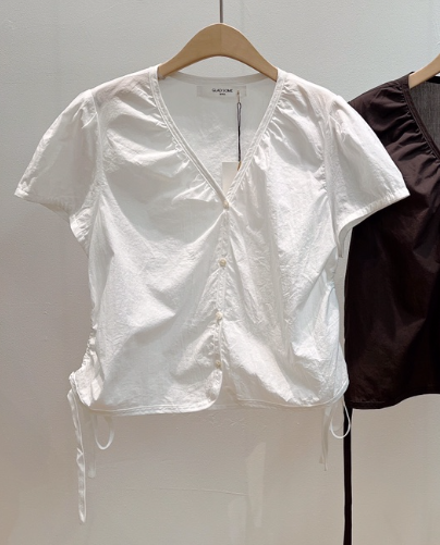 GLAD SOME韓國直郵實拍女士新款熱賣推薦人氣襯衫蕾絲衫GLAD SOME襯衫/蕾絲衫圖色1