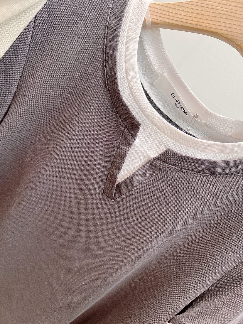 GLAD SOME韓國代購女士新款推薦時尚人氣26春夏休閑熱賣T恤GLAD SOMET恤