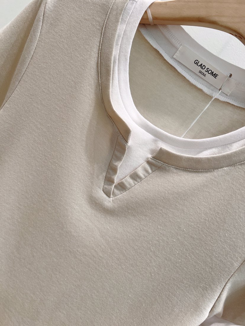 GLAD SOME韓國代購女士新款推薦時尚人氣26春夏休閑熱賣T恤GLAD SOMET恤