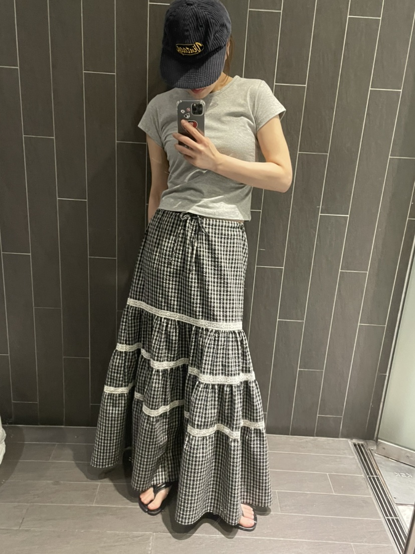 ORMORE韓國直郵女士新品推薦熱賣26春夏休閑時尚人氣長裙ORMORE長裙