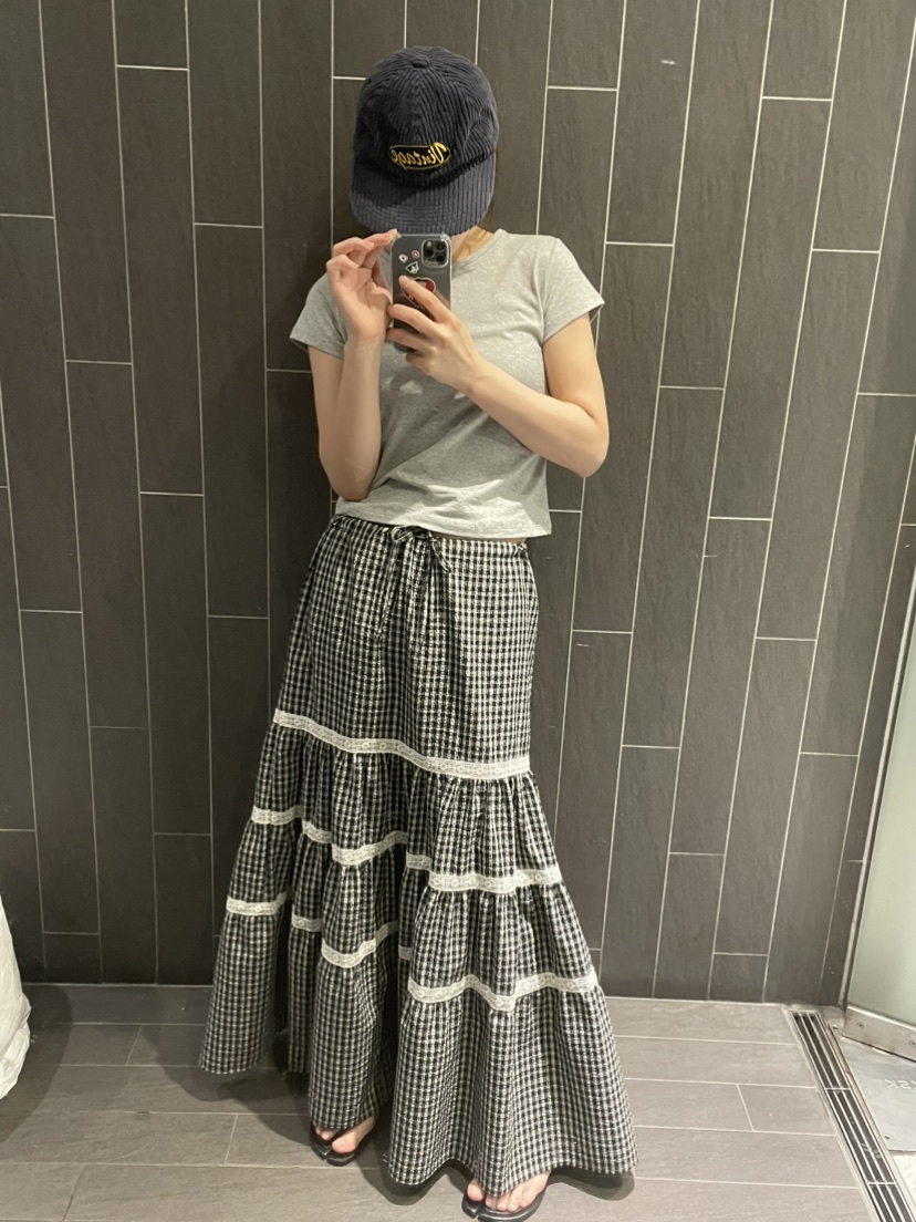 ORMORE韓國直郵女士新品推薦熱賣26春夏休閑時尚人氣長裙ORMORE長裙