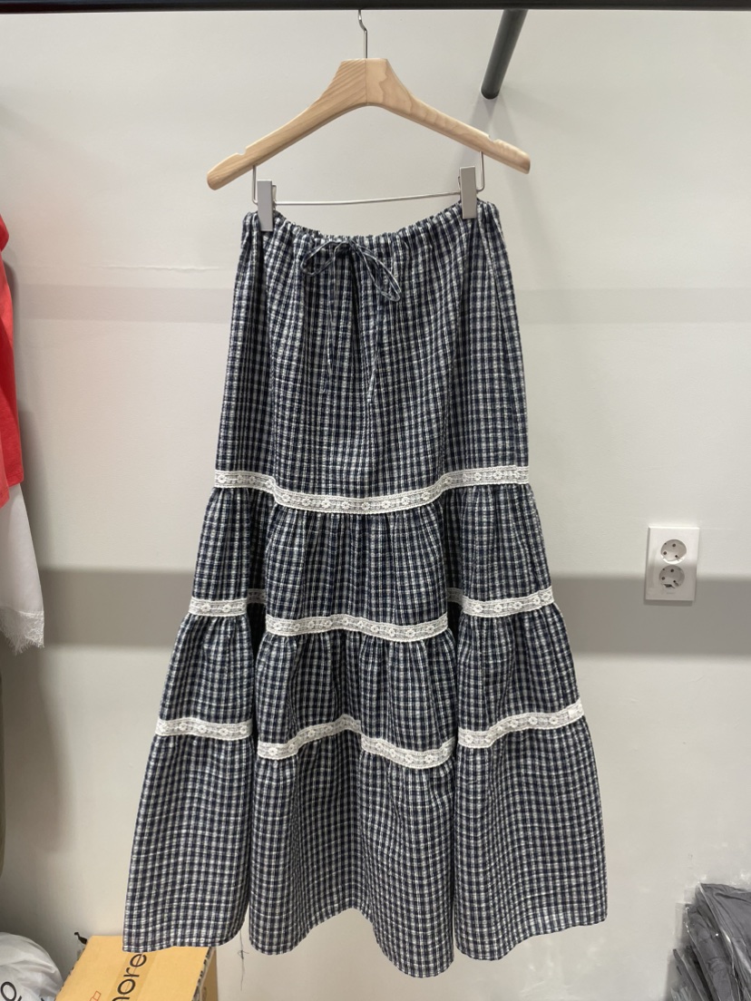 ORMORE韓國直郵女士新品推薦熱賣26春夏休閑時尚人氣長裙ORMORE長裙圖色2