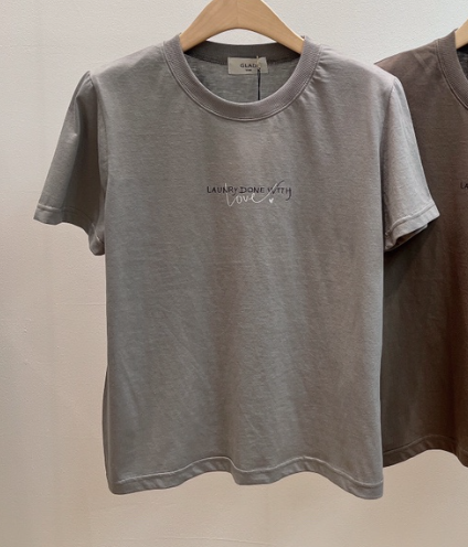 GLAD SOME韓國直郵實拍女裝新品休閑人氣時尚26春夏推薦T恤GLAD SOMET恤圖色1