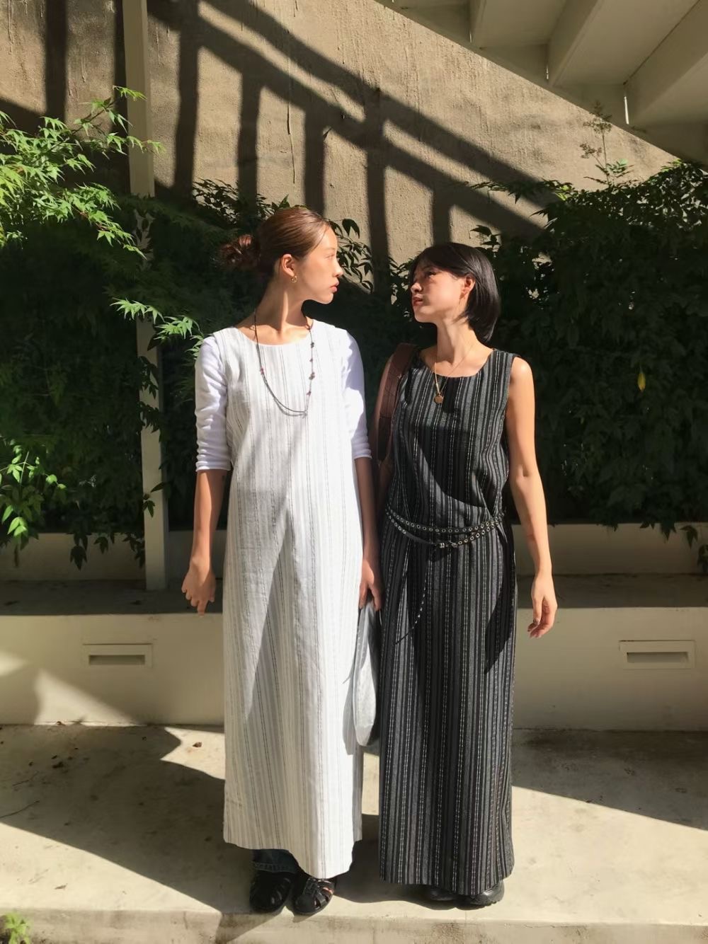 9nine韓國東大門代購女裝新款時尚人氣休閑連衣裙不含腰帶9nine連衣裙