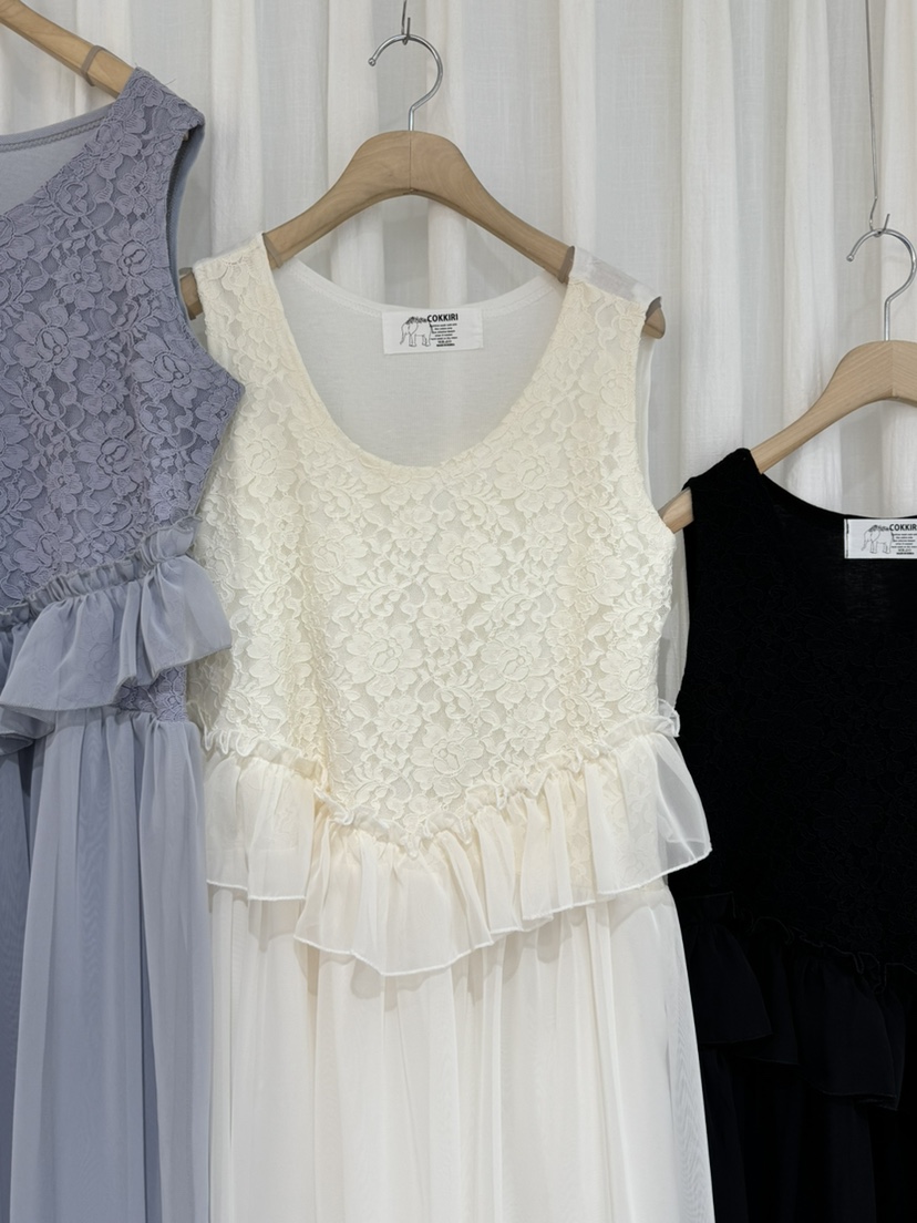 COKKIRI韓國東大門代購女裝新品職業時尚熱賣26春夏連衣裙蕾絲COKKIRI連衣裙