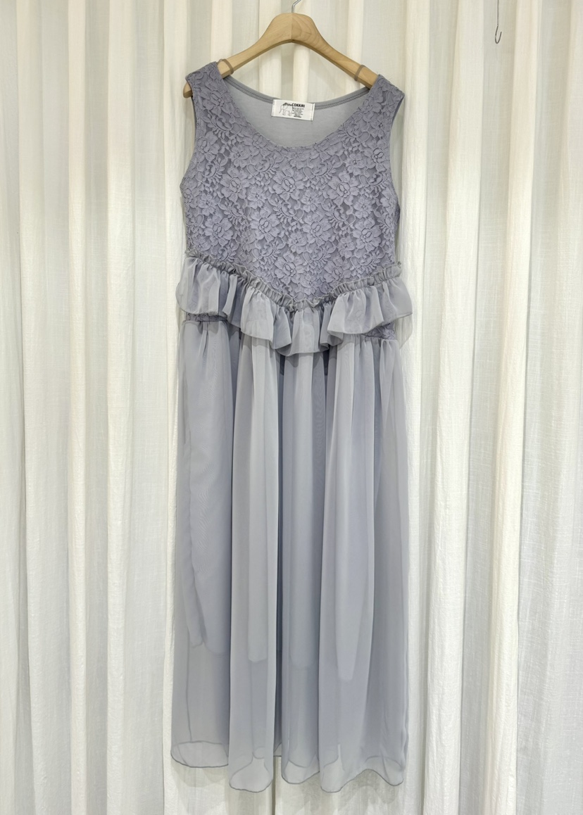 COKKIRI韓國東大門代購女裝新品職業時尚熱賣26春夏連衣裙蕾絲COKKIRI連衣裙圖色1