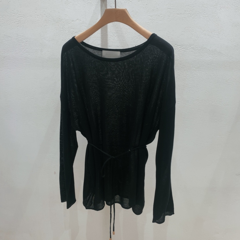 DARLUZ_MI韓國東大門代購女裝新品職業26春夏長袖T恤亞麻DARLUZ_MI長袖T恤圖色3