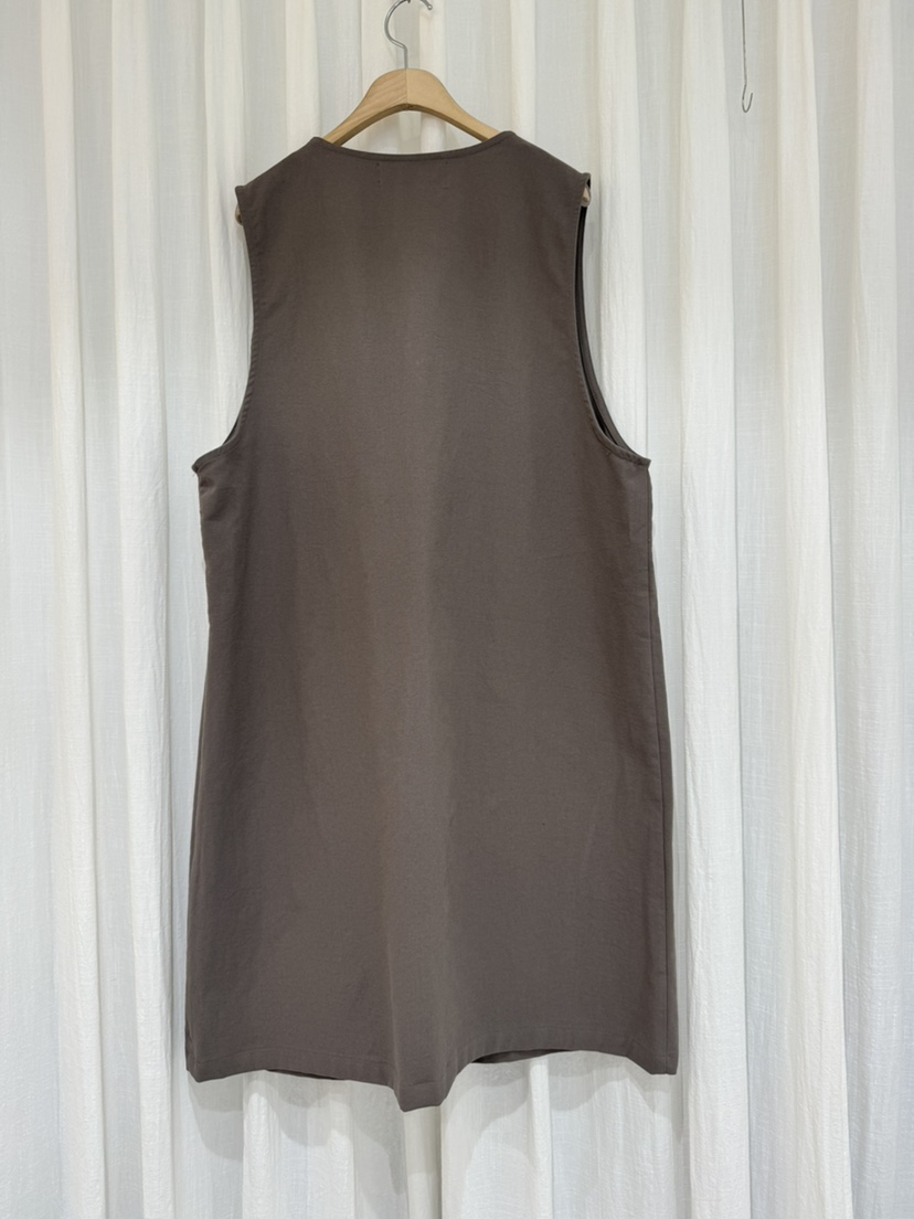 COKKIRI韓國直郵實拍女士新款26春夏人氣職業休閑馬甲長款COKKIRI馬甲