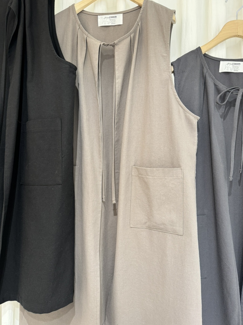 COKKIRI韓國直郵實拍女士新款26春夏人氣職業休閑馬甲長款COKKIRI馬甲