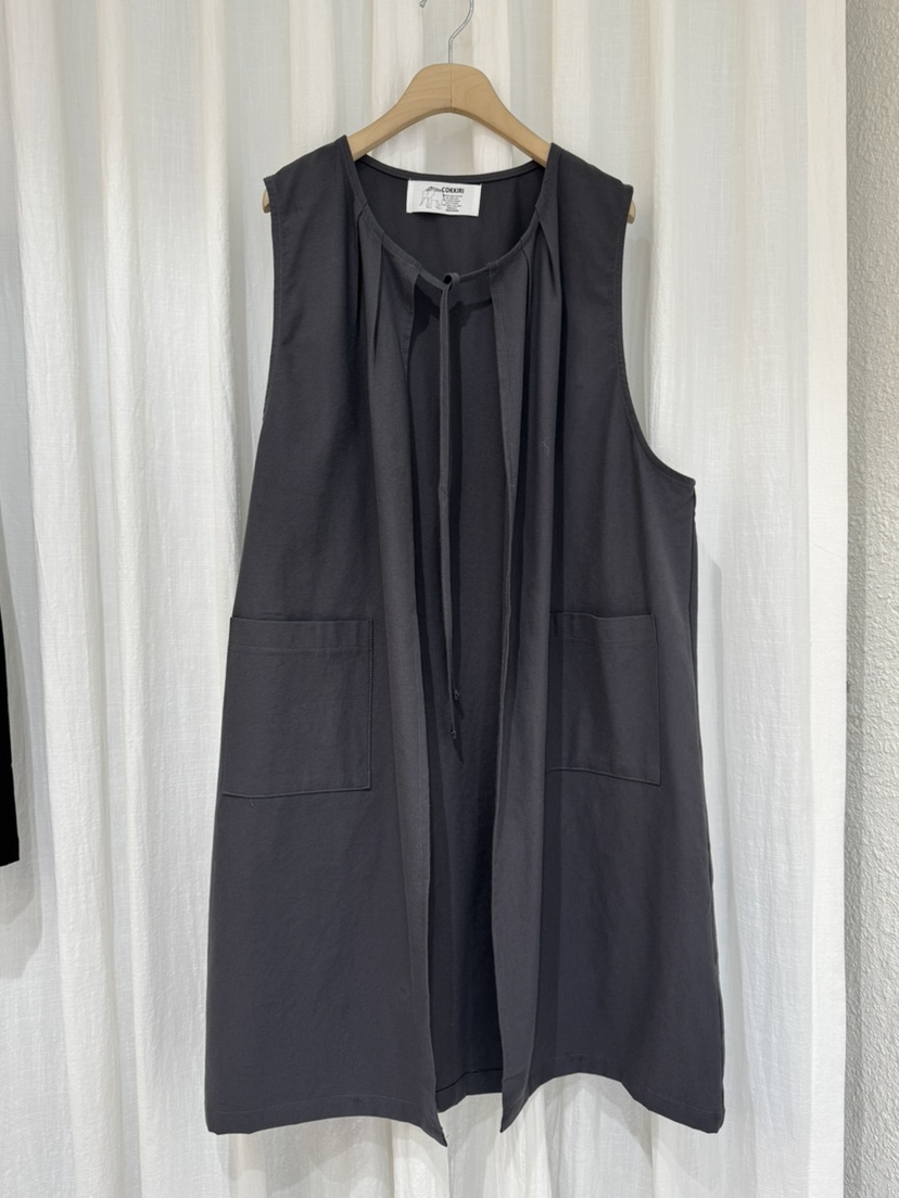 COKKIRI韓國直郵實拍女士新款26春夏人氣職業休閑馬甲長款COKKIRI馬甲圖色2