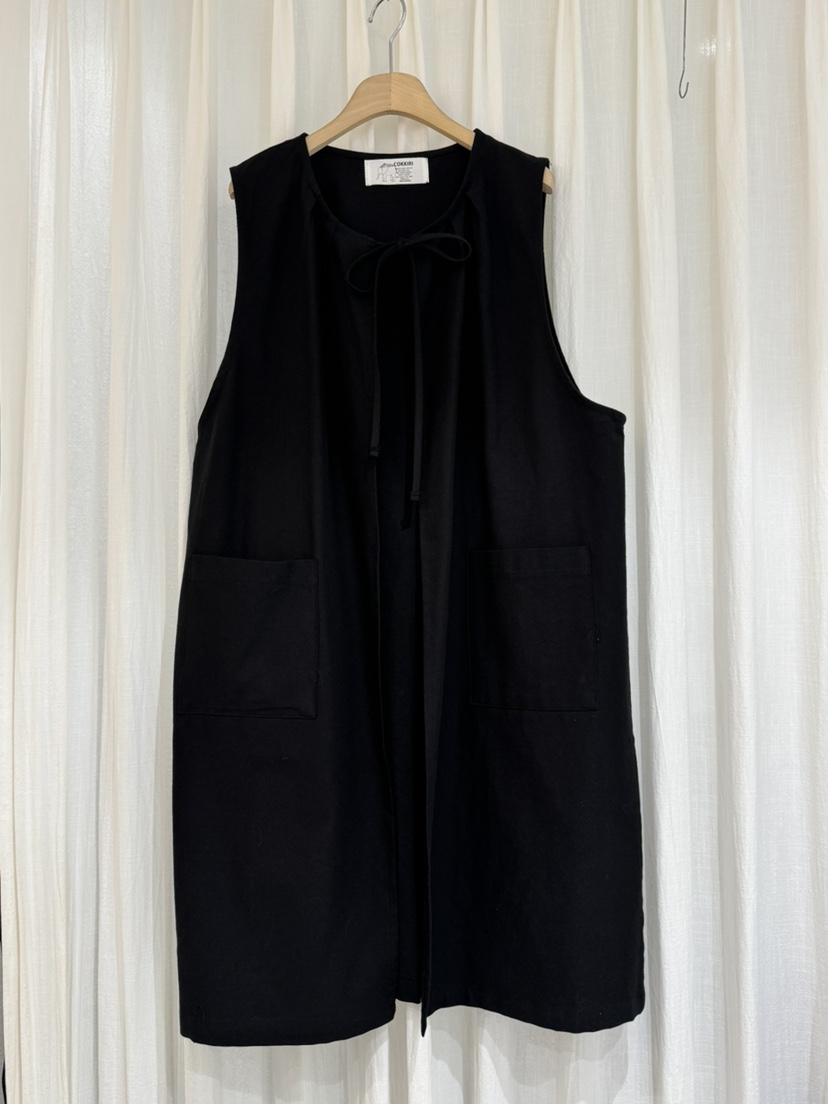 COKKIRI韓國直郵實拍女士新款26春夏人氣職業休閑馬甲長款COKKIRI馬甲圖色3