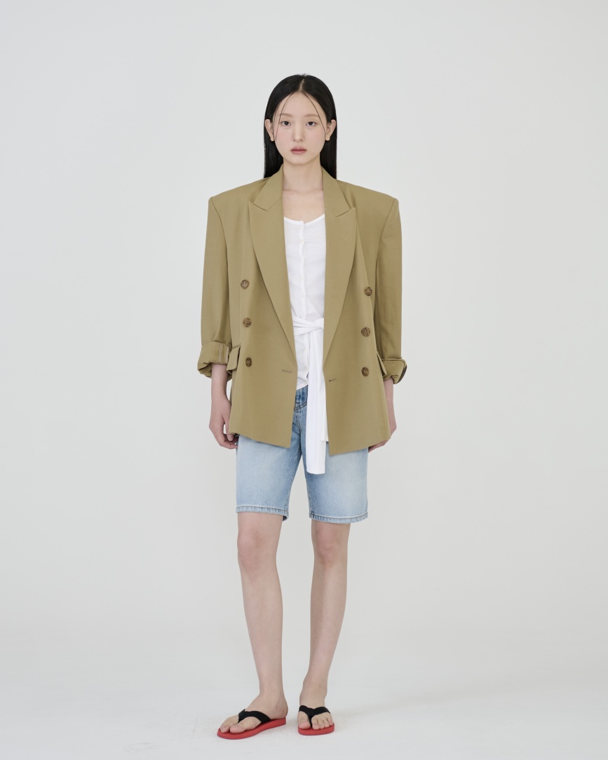 STAGE韓國直郵實拍女裝新款時尚人氣26春夏職業休閑熱賣夾克STAGE夾克