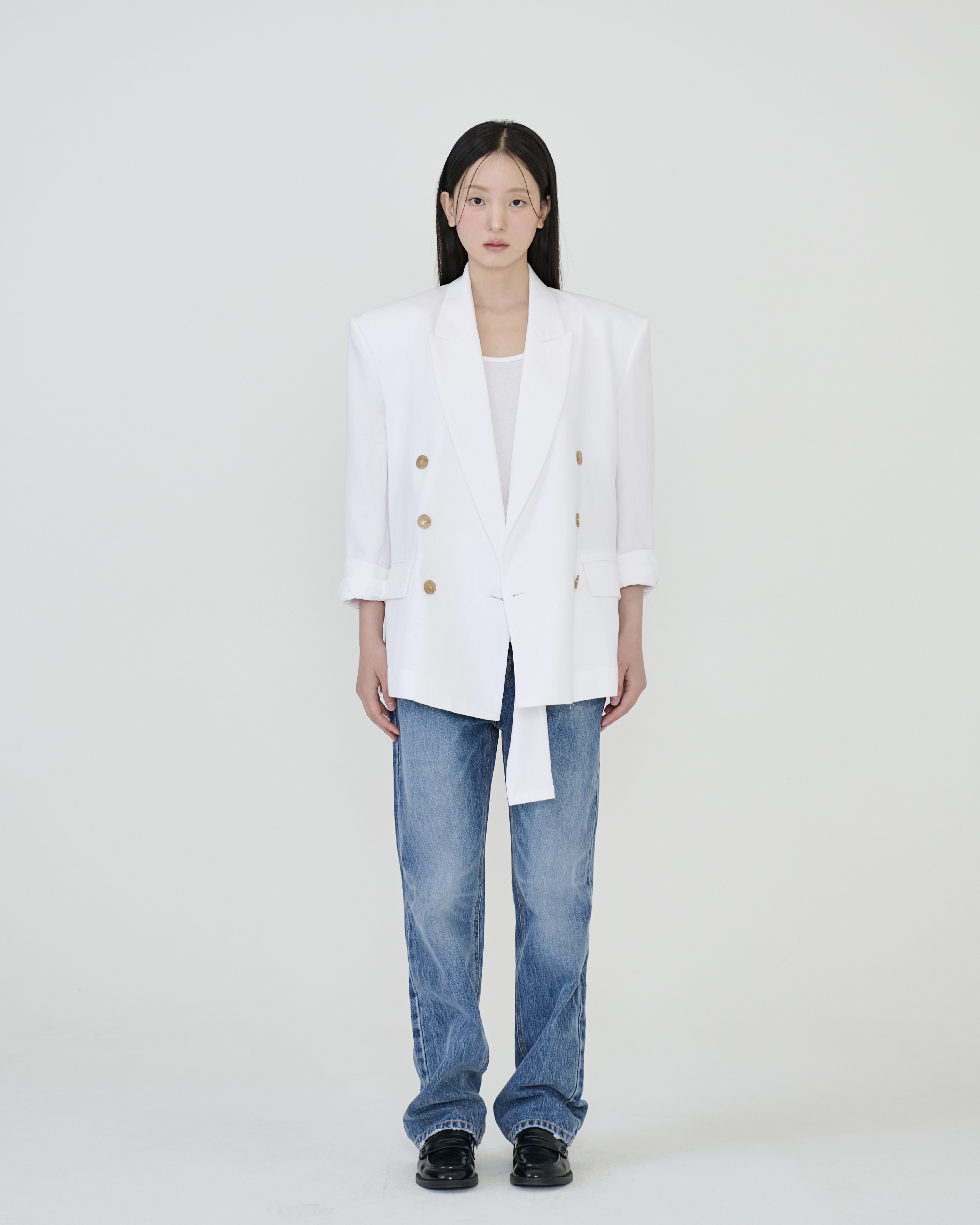 STAGE韓國直郵實拍女裝新款時尚人氣26春夏職業休閑熱賣夾克STAGE夾克